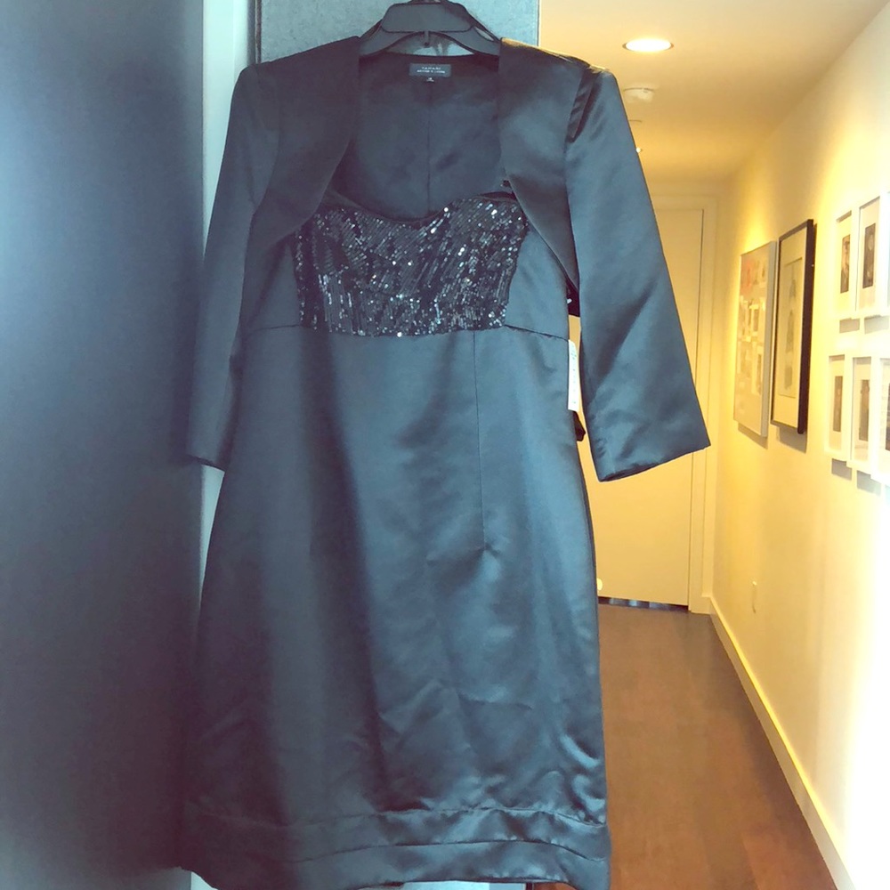 NWT Tahari evening dress with bolero jacket